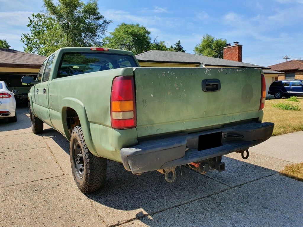 2002 Chevy LSSV Military 4×4 Diesel Pickup Truck
