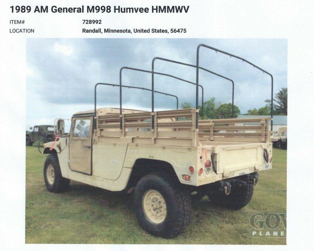 AM General M 998 Humvee