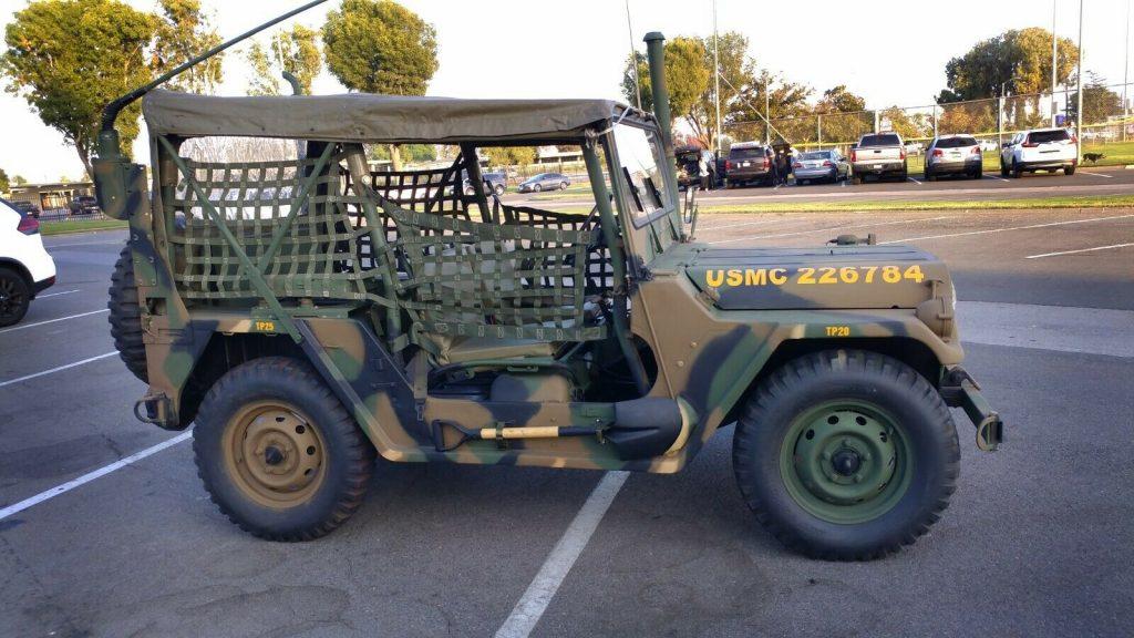 1974 AM General Original Uncut 1974 USMC M151a2 Clean Title