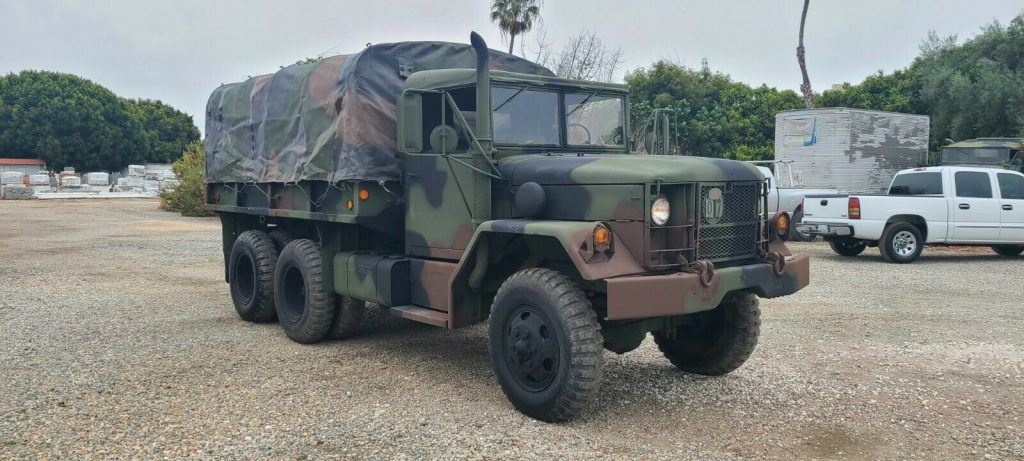 1972 AM General M35a2 Deuce and a Half 2-1/2 ton 6×6 Military Truck CA Titled!