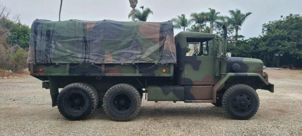 1972 AM General M35a2 Deuce and a Half 2-1/2 ton 6×6 Military Truck CA Titled!