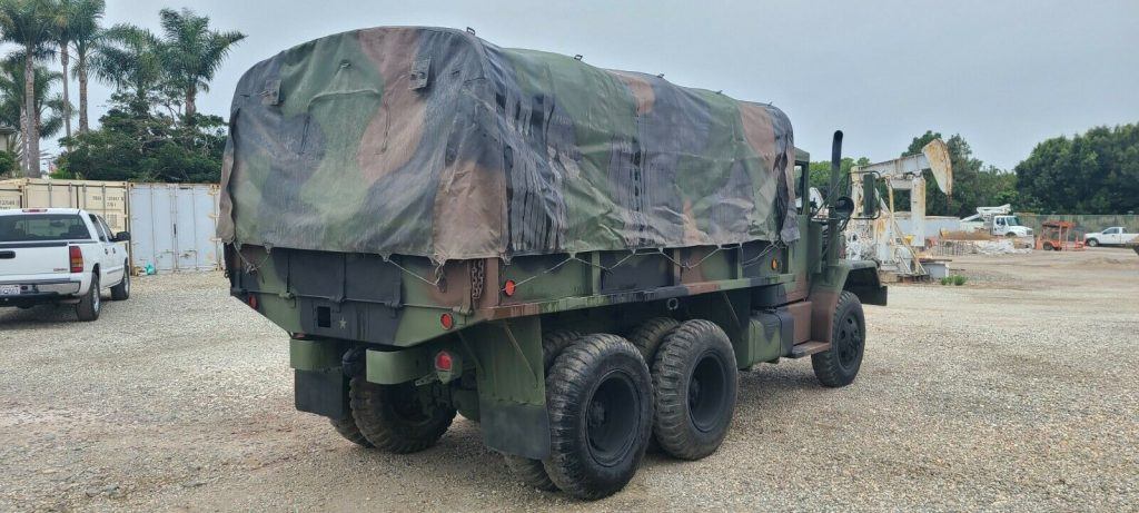 1972 AM General M35a2 Deuce and a Half 2-1/2 ton 6×6 Military Truck CA Titled!