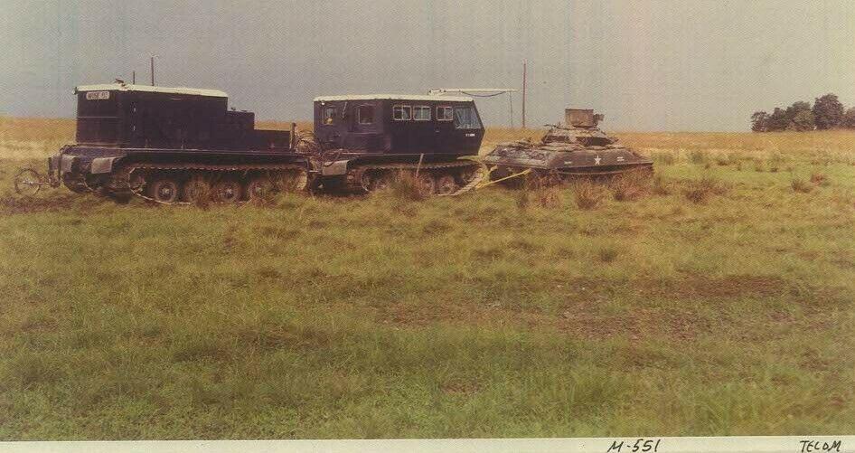 The M11 “musk Ox” (tracked) Articulated Vehicle Dynamometer.
