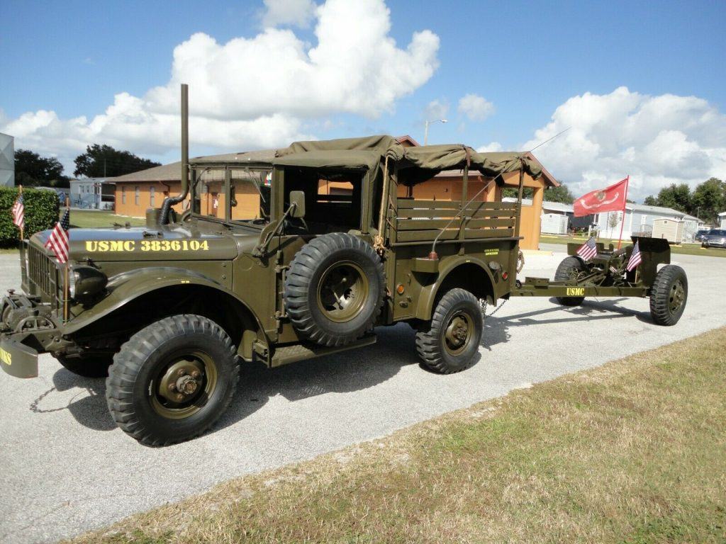 1959 Dodge Power Wagon Military Vehicle.