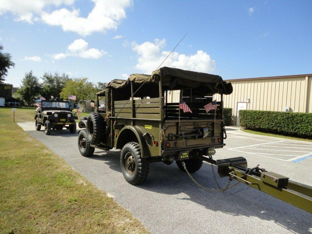 1959 Dodge Power Wagon Military Vehicle.