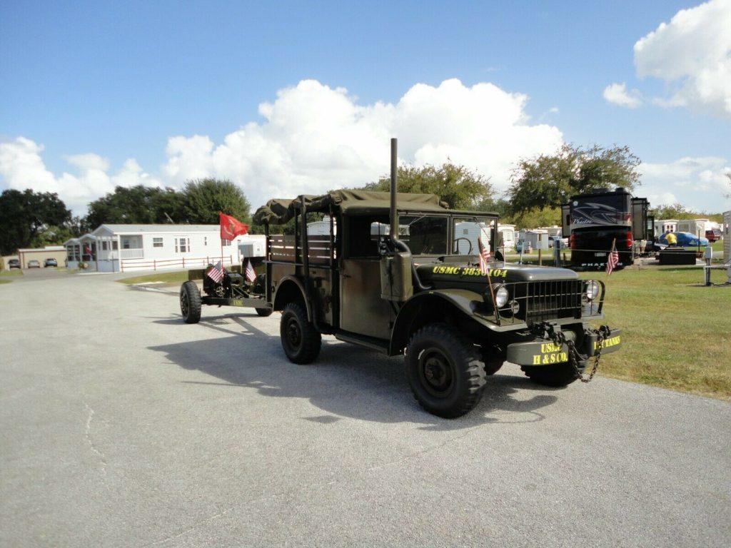1959 Dodge Power Wagon Military Vehicle.