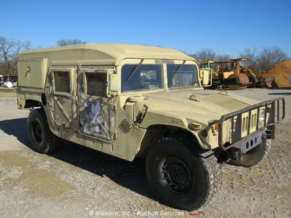 AM General M998 Military Humvee 4-Door 6.2L Diesel Off Road 4WD -Parts/Repair