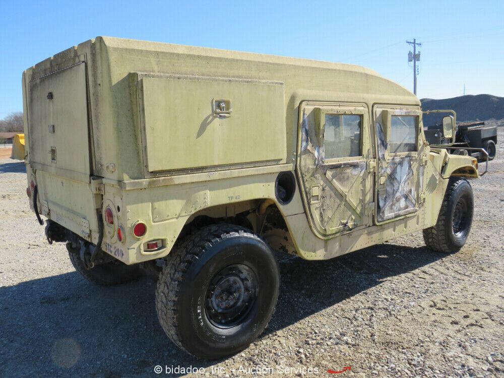 AM General M998 Military Humvee 4-Door 6.2L Diesel Off Road 4WD -Parts/Repair