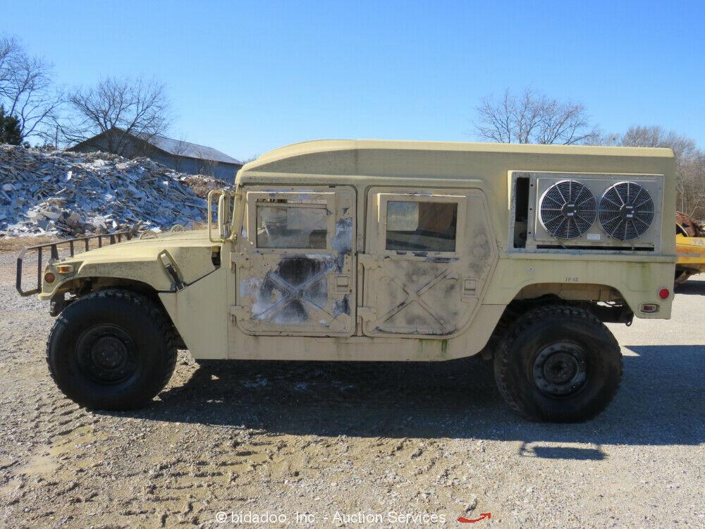 AM General M998 Military Humvee 4-Door 6.2L Diesel Off Road 4WD -Parts/Repair