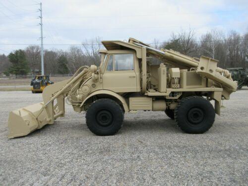 1988 Freightliner Unimog FLU419 SEE Tractor Backhoe loader Ex military Low Miles