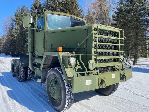 2012 M916 6&#215;6 Semi Tractor With Wet Kit &amp; Winch Off Road Military Allison Auto for sale
