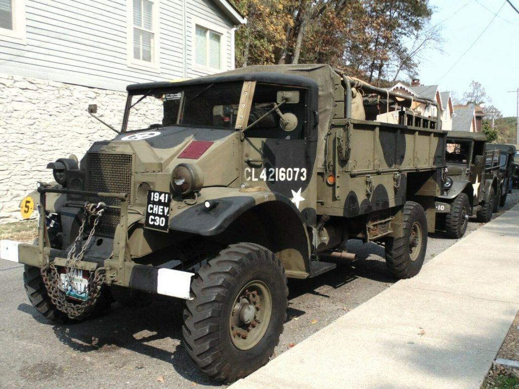 1941 Canadian 4X4 CMP Chevrolet Lorry – Survivor from WWII – Re-enactment Ready!