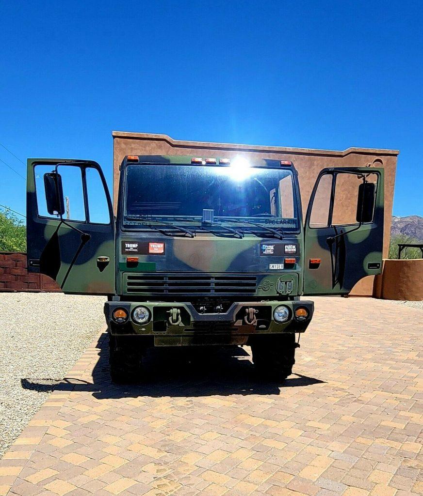 1998 Stewart AND Stevenson M1078 2 1/2 TON Cargo Truck WITH AS NEW GENERATOR