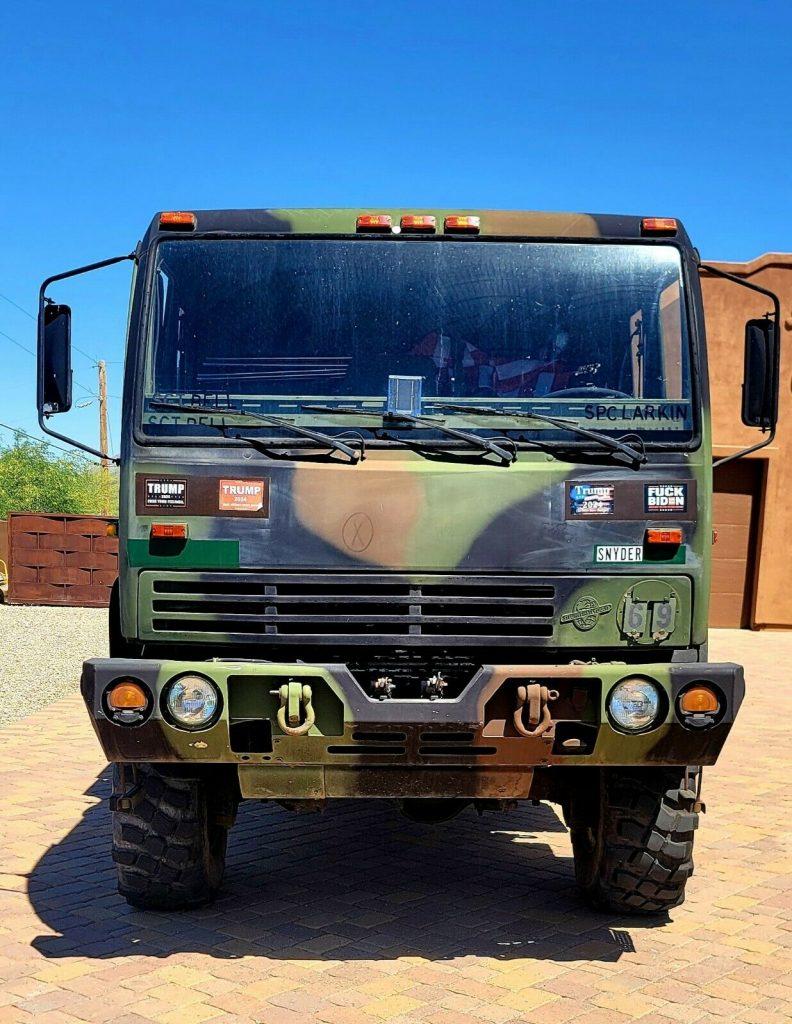 1998 Stewart AND Stevenson M1078 2 1/2 TON Cargo Truck WITH AS NEW GENERATOR