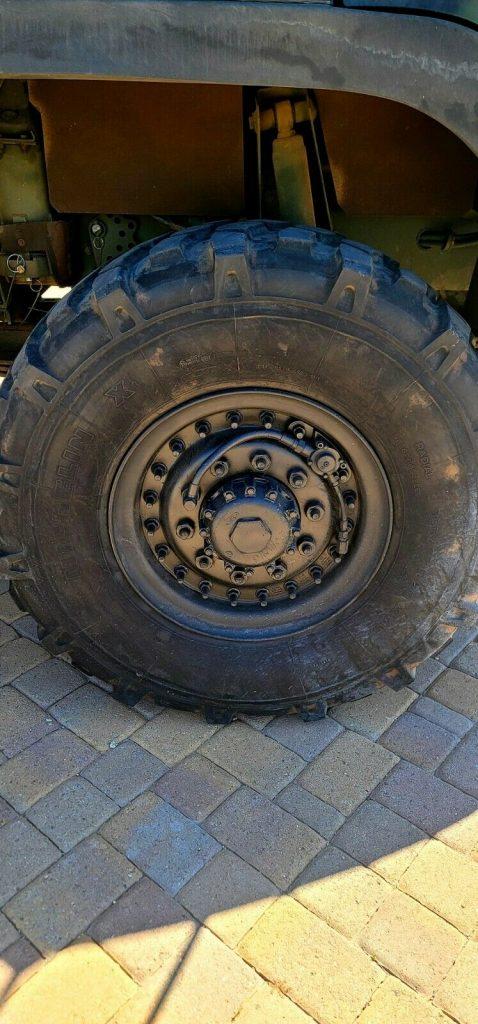 1998 Stewart AND Stevenson M1078 2 1/2 TON Cargo Truck WITH AS NEW GENERATOR