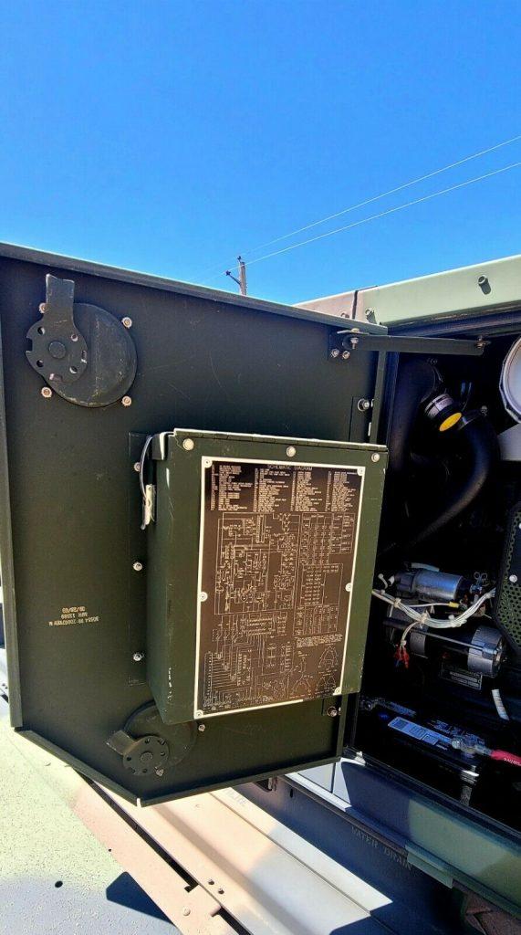 1998 Stewart AND Stevenson M1078 2 1/2 TON Cargo Truck WITH AS NEW GENERATOR