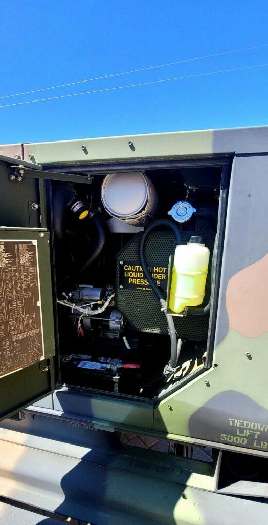 1998 Stewart AND Stevenson M1078 2 1/2 TON Cargo Truck WITH AS NEW GENERATOR