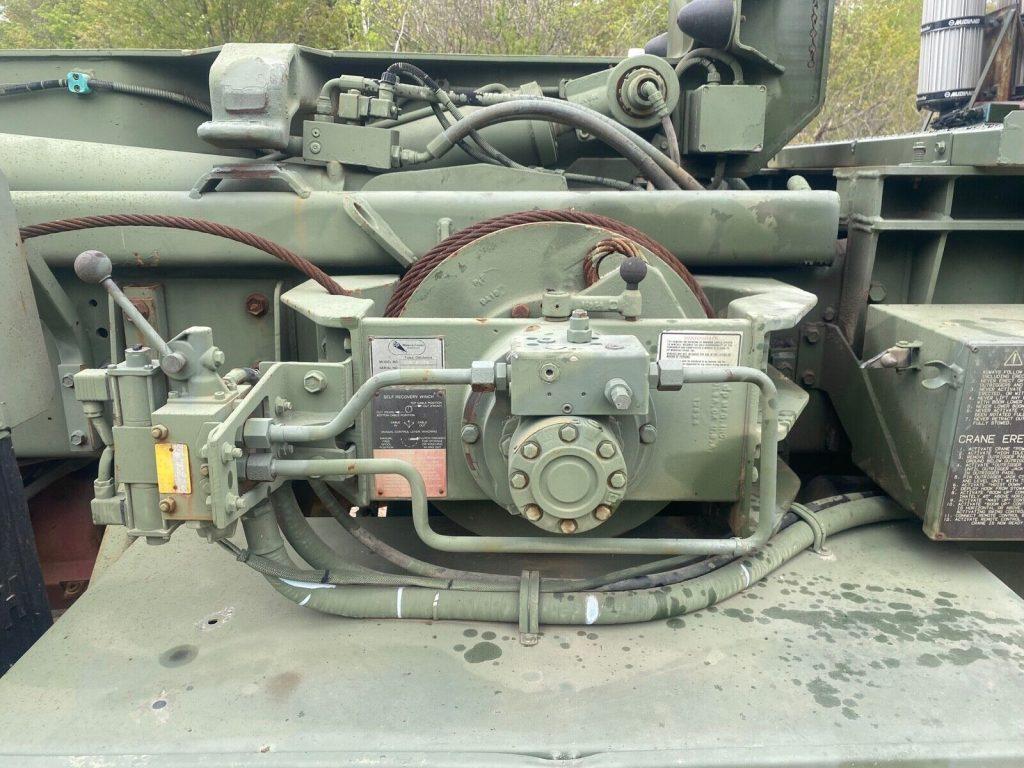 1990 Oshkosh M1074 PLS 10×10 Hook lift Container Mover W/winch Off Road Bugout