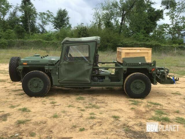 2012 General Dynamics Growler 4×4 M1161 Light Strike Vehicle (LSV) (1250 mi)