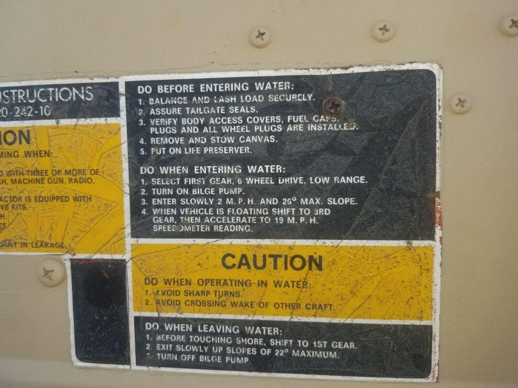 military vehicles 1971 gama goat m561