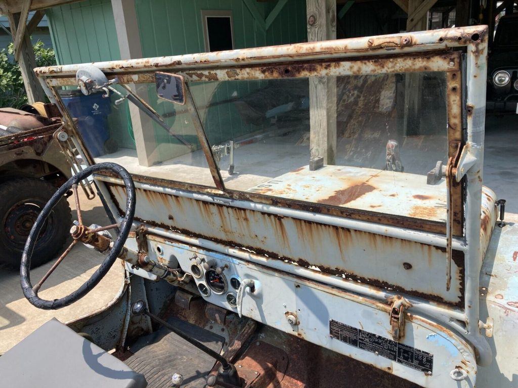 1946 CJ2A Willys JEEP Agri-Jeep Restoration Prospect RARE!!