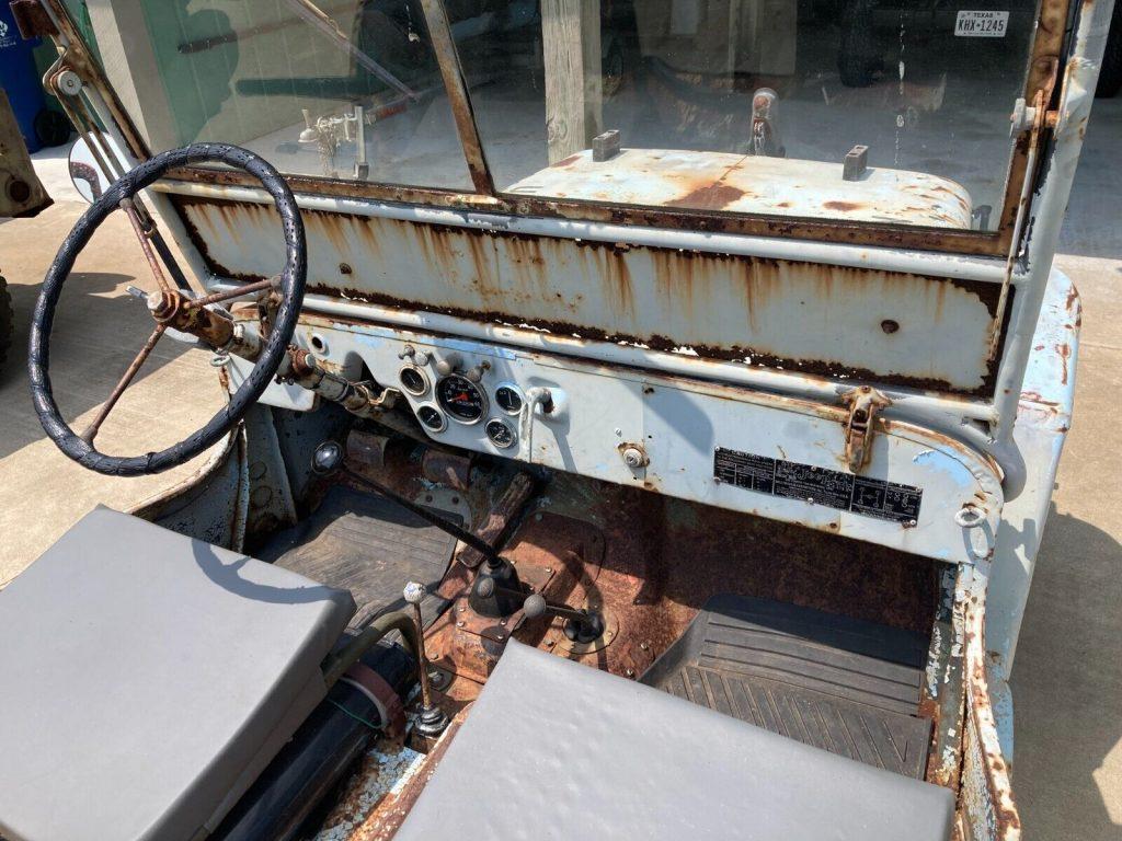 1946 CJ2A Willys JEEP Agri-Jeep Restoration Prospect RARE!!