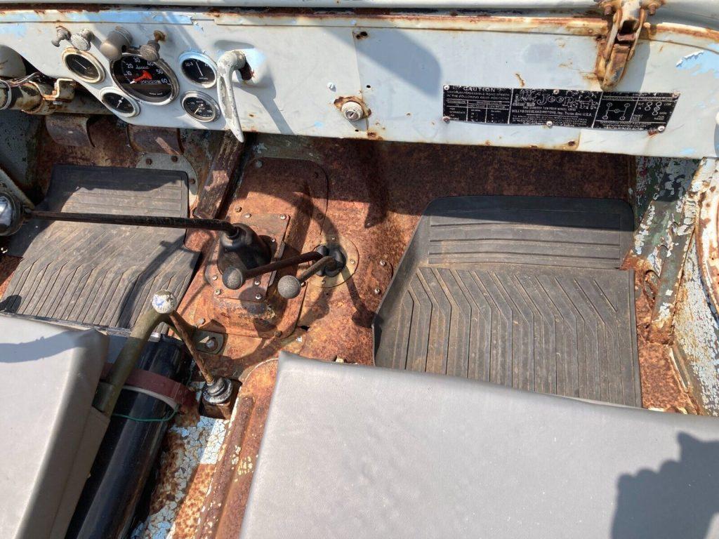 1946 CJ2A Willys JEEP Agri-Jeep Restoration Prospect RARE!!