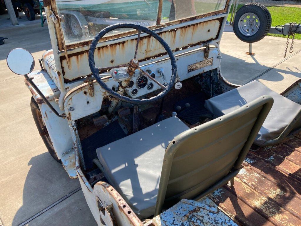 1946 CJ2A Willys JEEP Agri-Jeep Restoration Prospect RARE!!