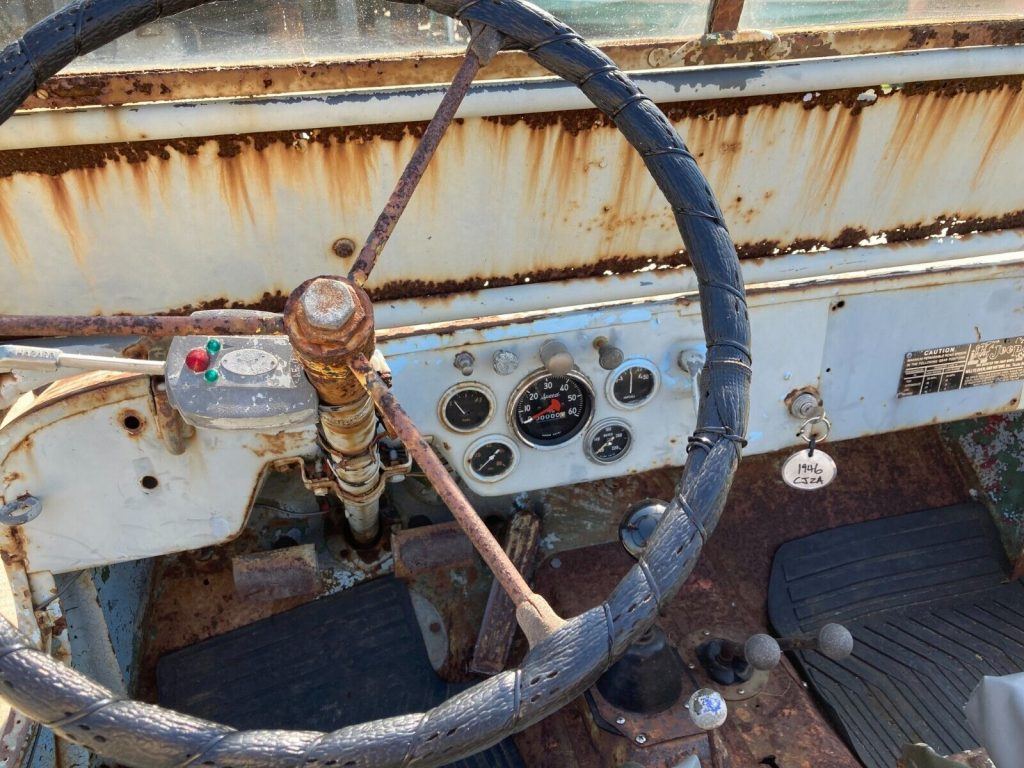 1946 CJ2A Willys JEEP Agri-Jeep Restoration Prospect RARE!!