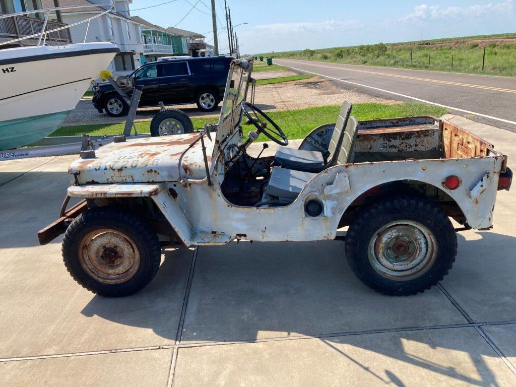 1946 CJ2A Willys JEEP Agri-Jeep Restoration Prospect RARE!!