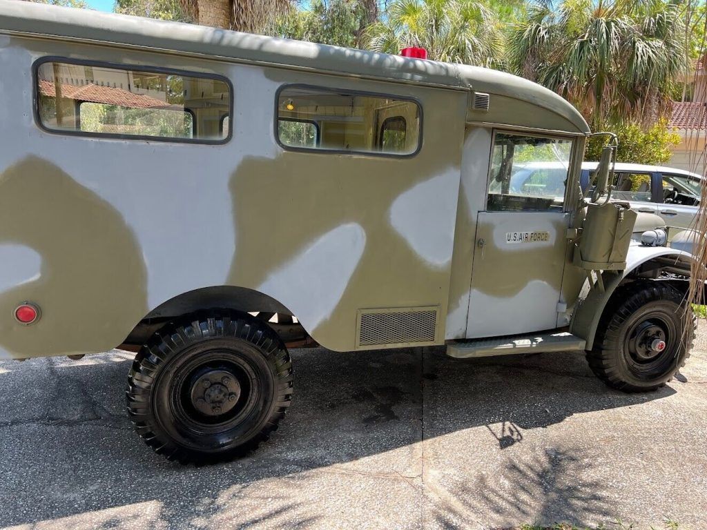 1952 M43 Military Ambulance Dodge Power Wagon