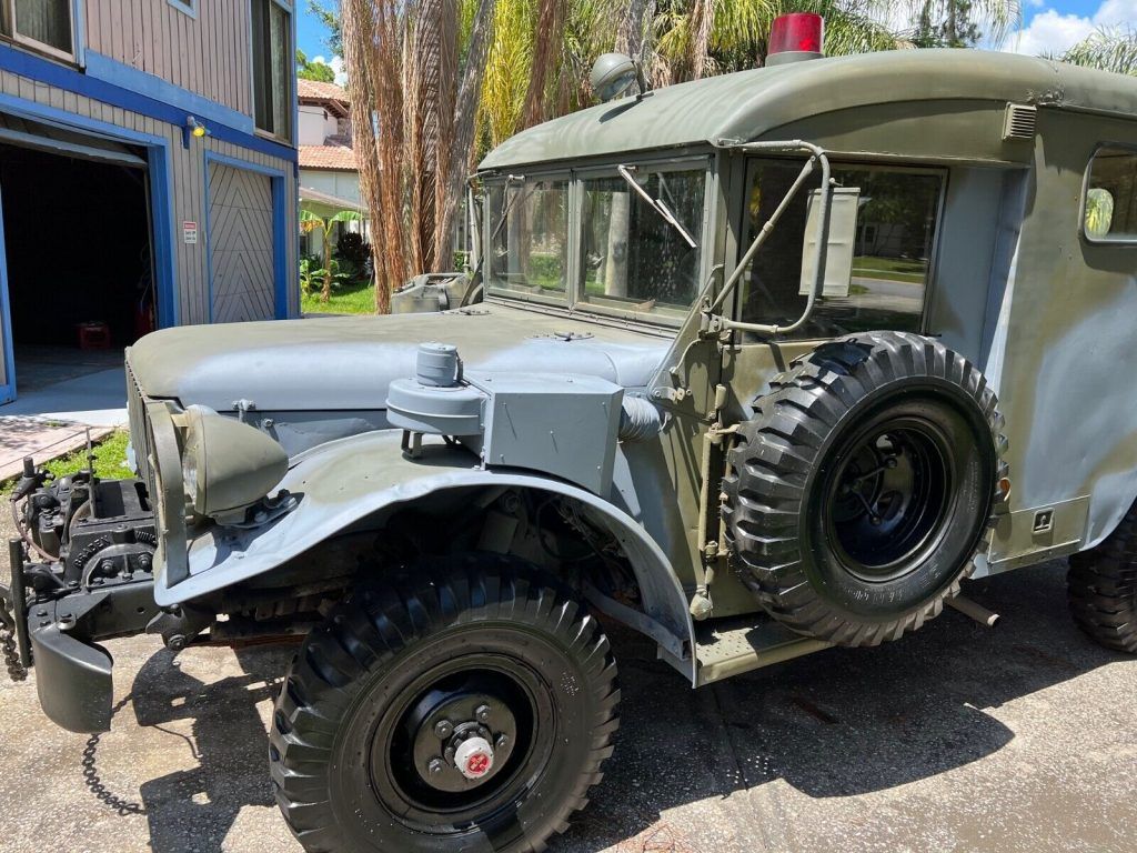 1952 M43 Military Ambulance Dodge Power Wagon