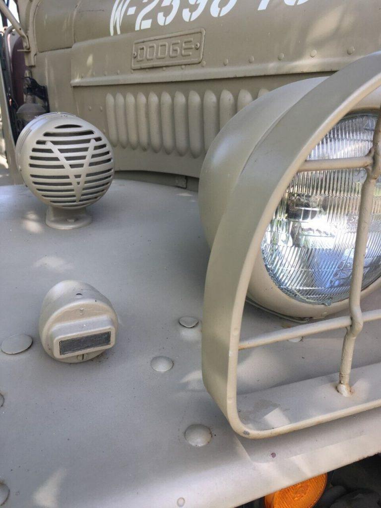 Vintage WW II 1941 Dodge WC-6 U.S. Military Command and Reconnaissance Car