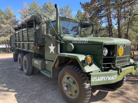 military vehicles for sale 1971 American General M 35-A2 and M 105 Trailer. for sale