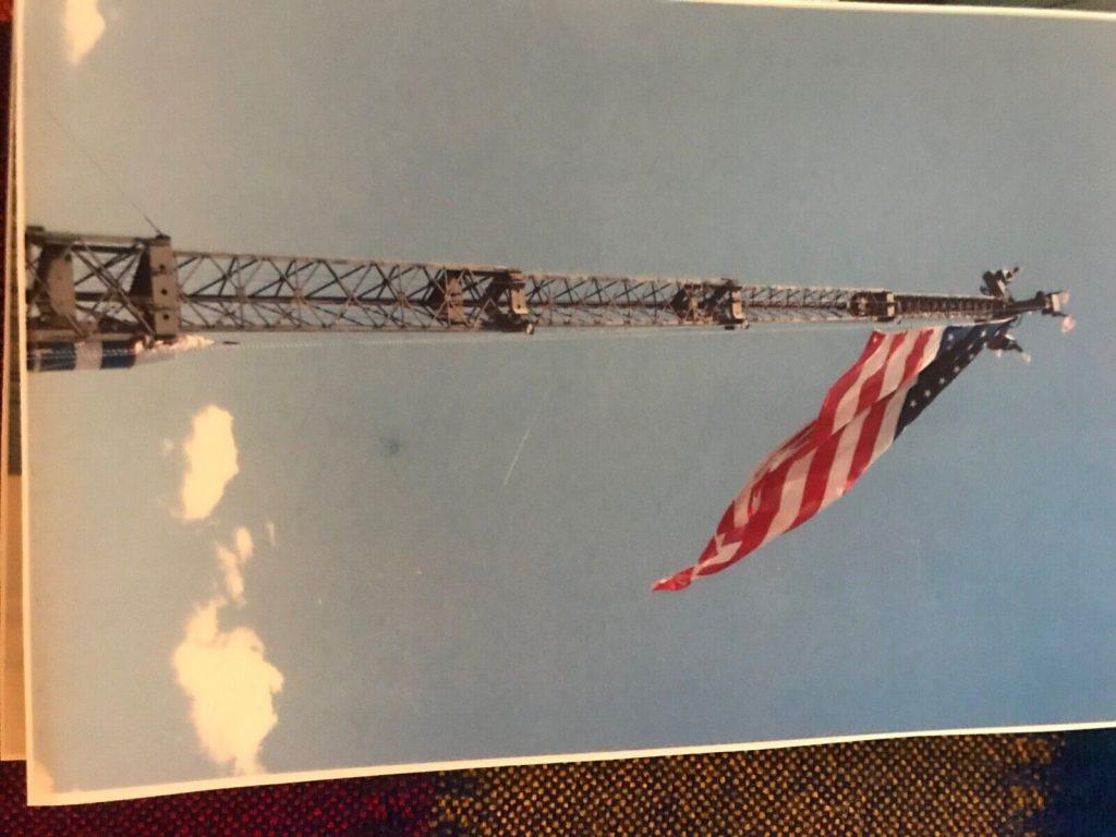 Mobile communications tower/ C. O. W. 118’ TRIEX