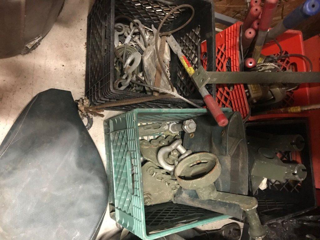 Mobile communications tower/ C. O. W. 118’ TRIEX