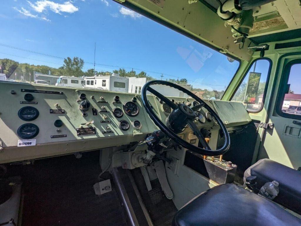 Oshkosh Military Vehicle 4×4 Fire Truck 900 Miles BUG OUT