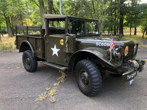 1952 Dodge M37 CDN Canadian Military Troop Transport Cargo Runs and Drives GREAT for sale