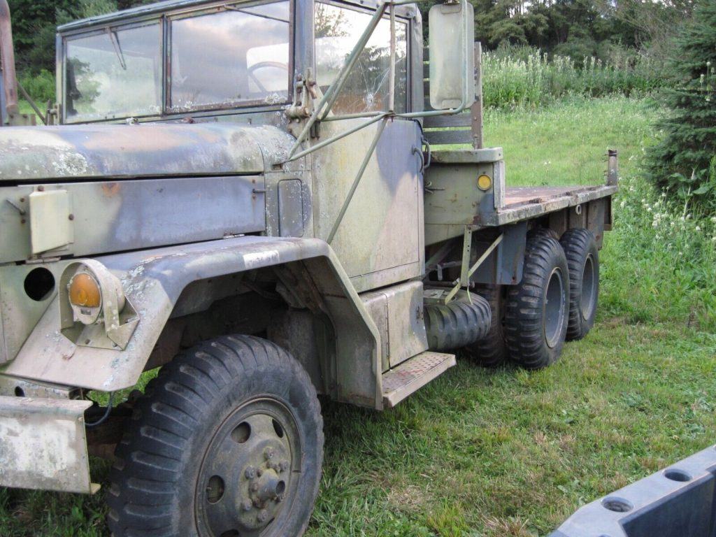 military vehicles, m35a2 6×6, deuce and a half