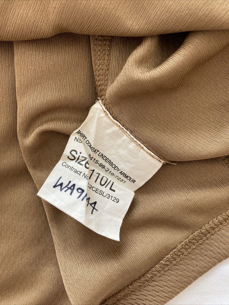 British Army Shirt Under Body Armour Combat EP MTP Size 180/100 Large