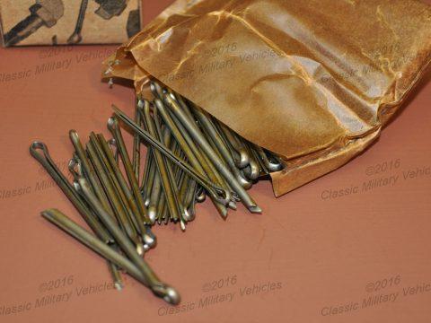 WWII Willys MB Ford GPW Cotter Pin Kit. NOS Spare Parts Army Military Jeep G503. for sale