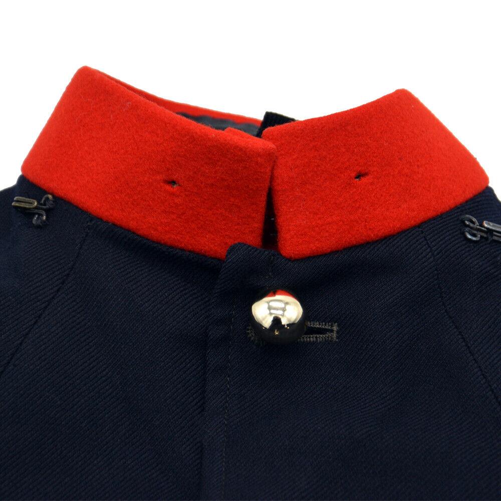 British Army Dress Uniform Jacket QRH Queens Royal Hussars No. 1 Blue Vintage