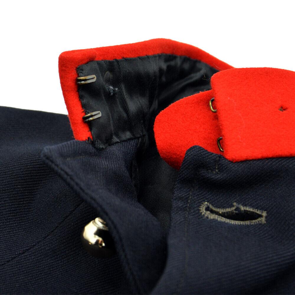 British Army Dress Uniform Jacket QRH Queens Royal Hussars No. 1 Blue Vintage