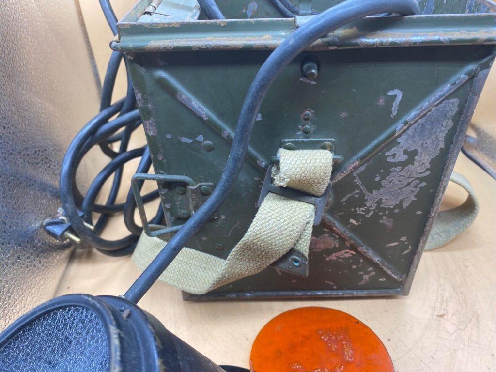 Complete WW2 British Army Signalling Lamp Set with all Parts