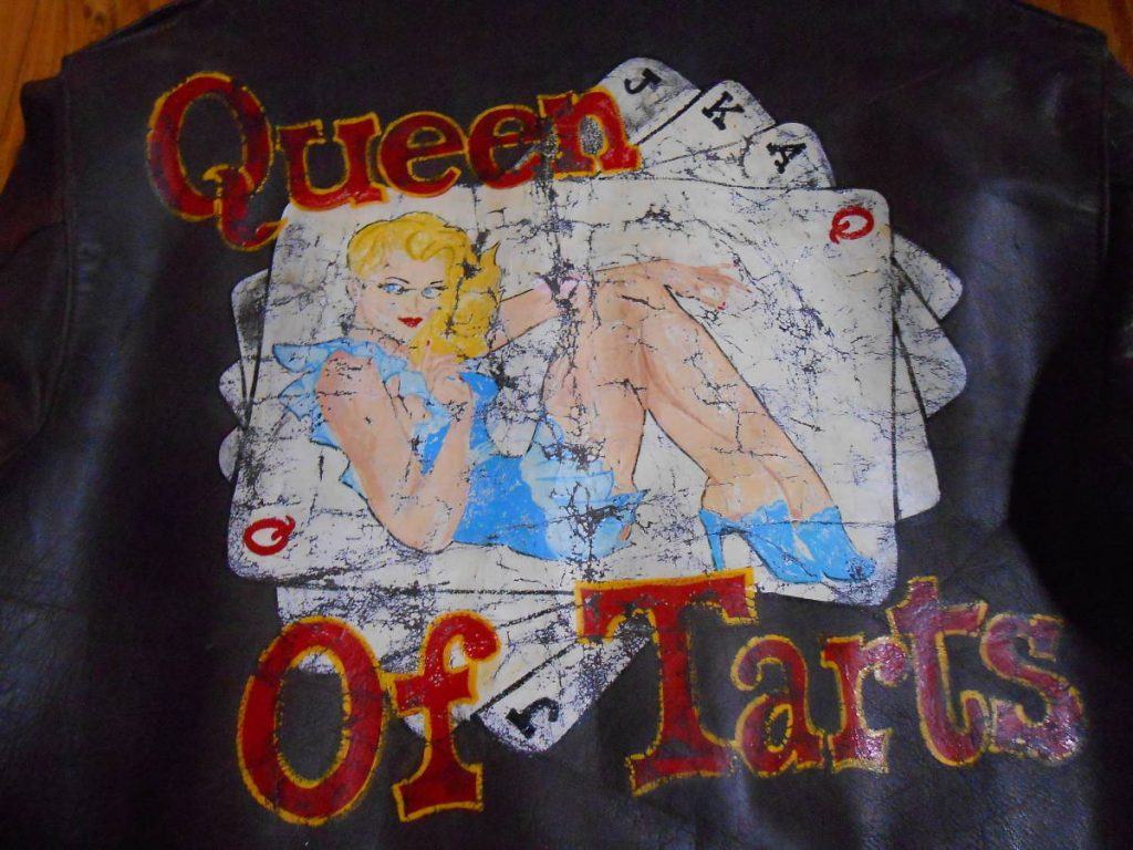 US Air A-2 Flight Jacket made by Poughkeepsie Us size 40 WW2 Military Pinup girl