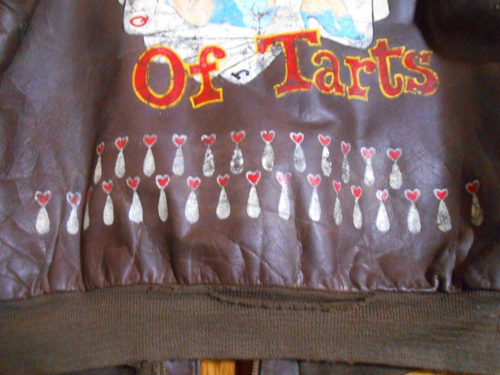 US Air A-2 Flight Jacket made by Poughkeepsie Us size 40 WW2 Military Pinup girl