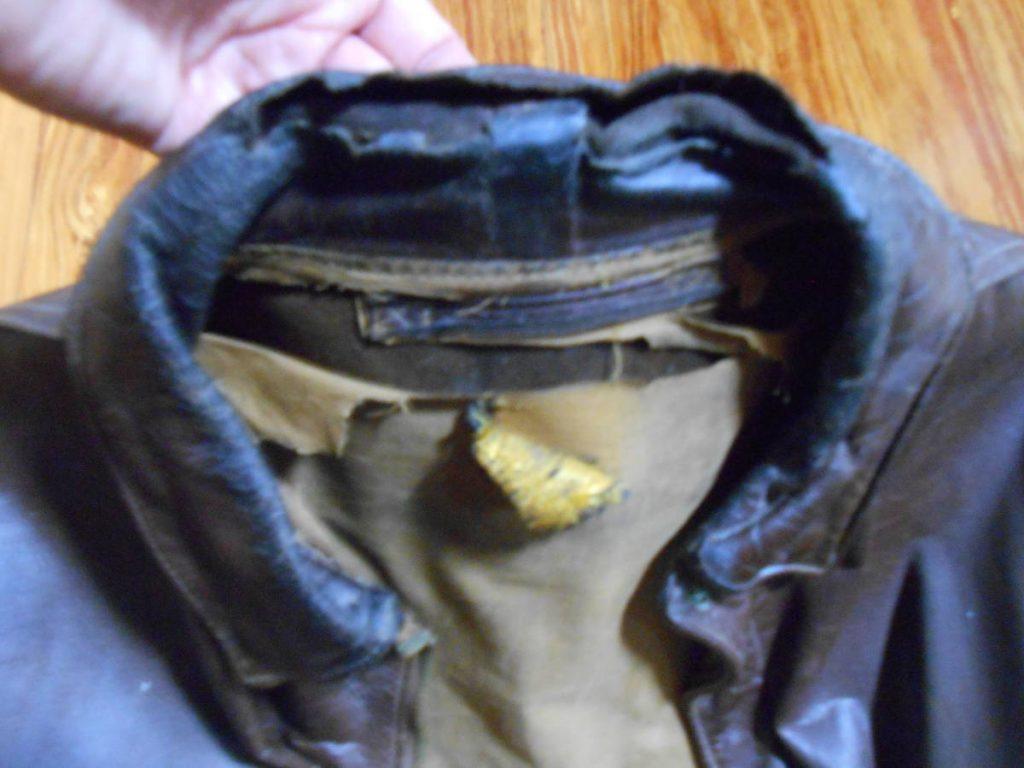 US Air A-2 Flight Jacket made by Poughkeepsie Us size 40 WW2 Military Pinup girl