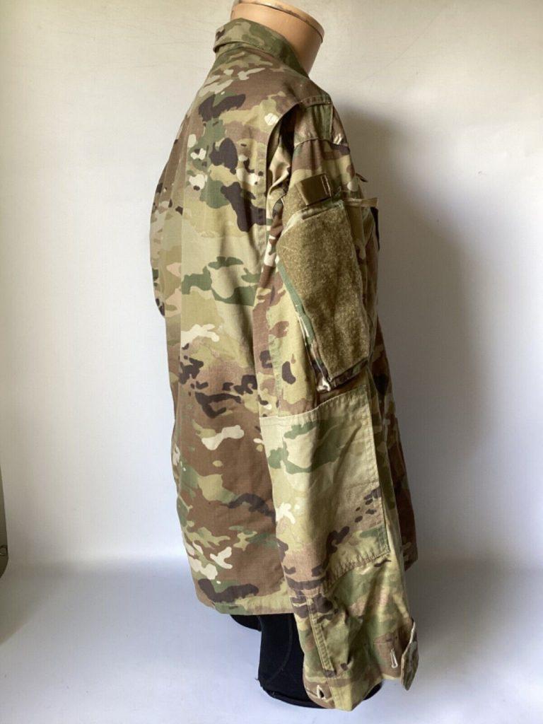 US Army Issue coat Shirt Combat Uniform ACU Unisex OCP Medium Short (37)