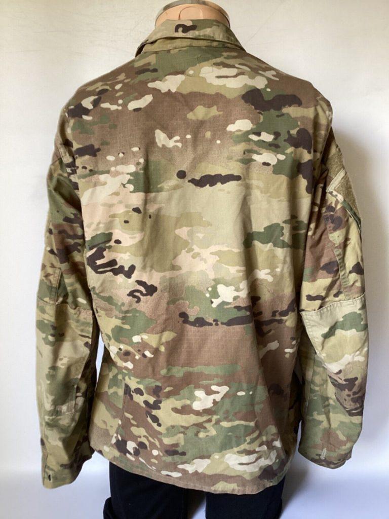 US Army Issue coat Shirt Combat Uniform ACU Unisex OCP Medium Short (37)