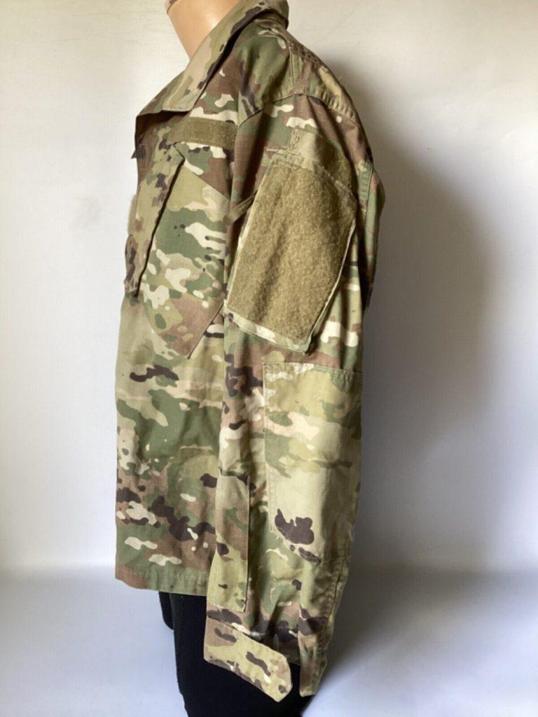 US Army Issue coat Shirt Combat Uniform ACU Unisex OCP Medium Short (37)